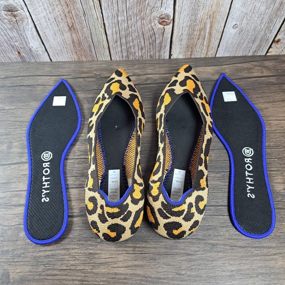 Rothy's The Point Big Cat Ballet Flats Women's Sz 10.5 (VGC) - Picture 9 of 10